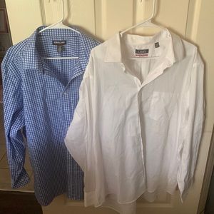 Two Men’s L/S Dress Shirts